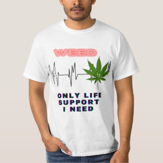 Weed Tshirt für Männer