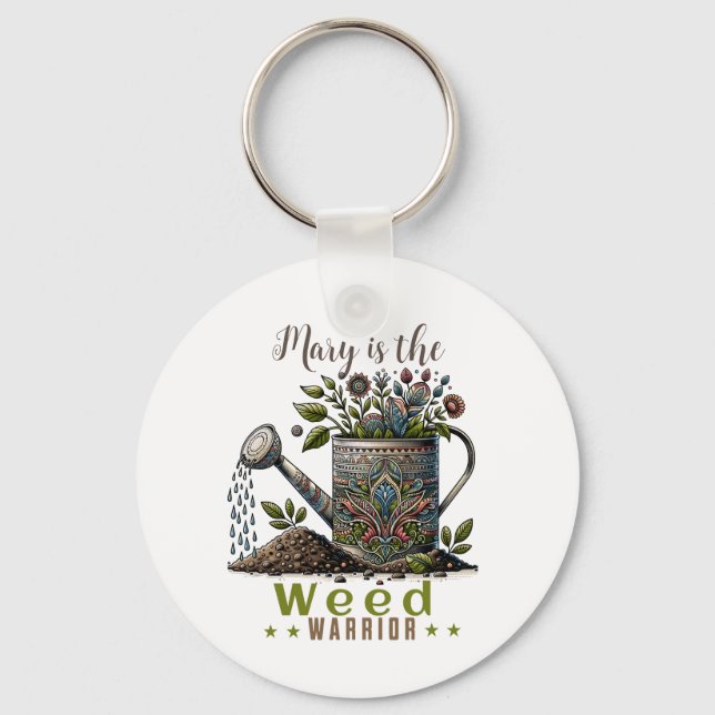 Weed Warrior Schlüsselanhänger (Vorderseite)