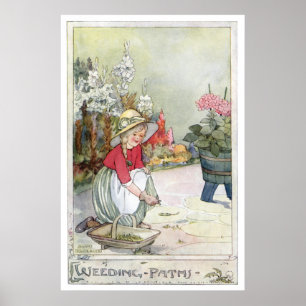 Weeding Paths von Anne Anderson Poster