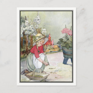 Weeding Paths von Anne Anderson Postkarte