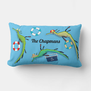 Weedy Sea Dragons Beach Design Lendenkissen