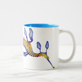 Weedy Seadragon Zweifarbige Tasse