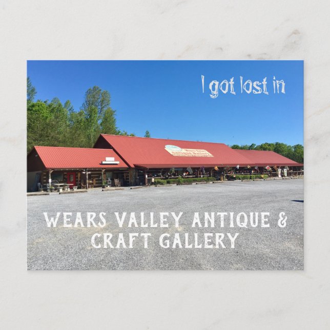 Week Valley Antique & Craft Gallery Postkarte (Vorderseite)