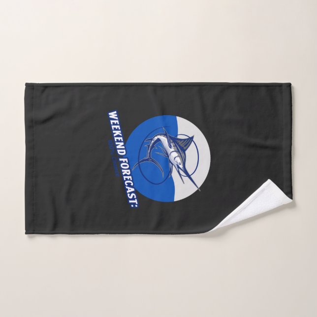 Weekend Forecast  100% Chance  Badhandtuch Set (Handtuch)