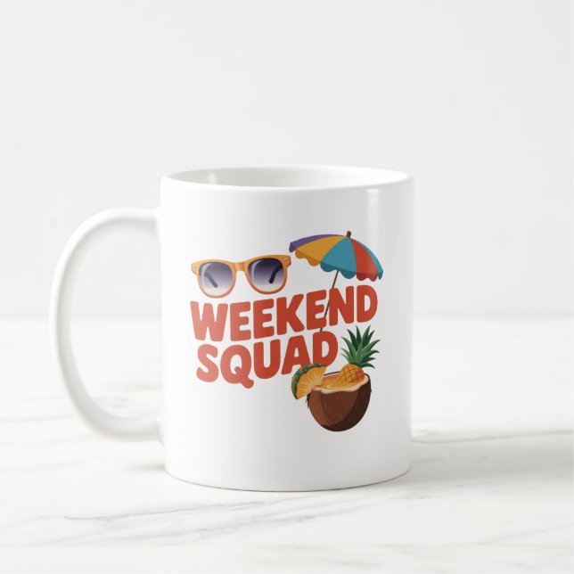 Weekend Squad Kaffeetasse (Links)