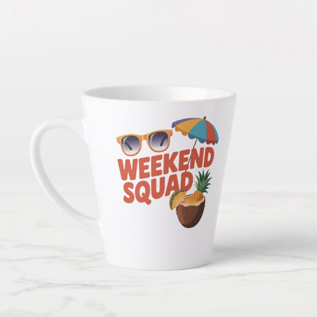 Weekend Squad Milchtasse (Links)