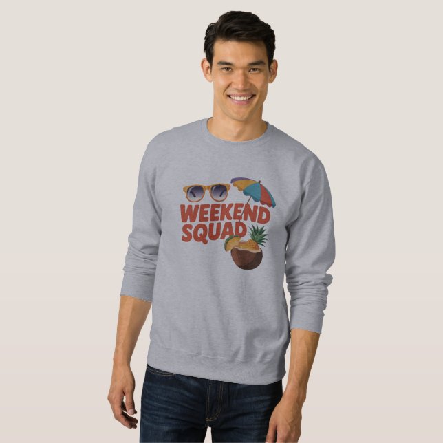 Weekend Squad Sweatshirt (Vorne ganz)