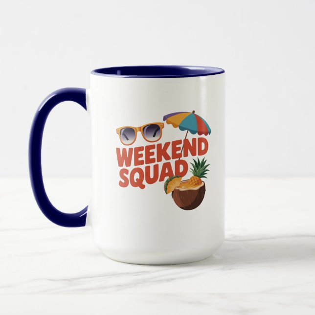 Weekend Squad Tasse (Links)