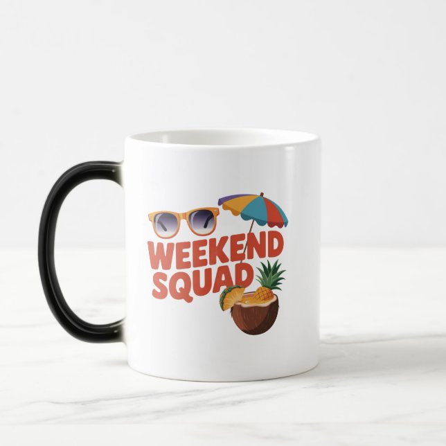 Weekend Squad Verwandlungstasse (Links)