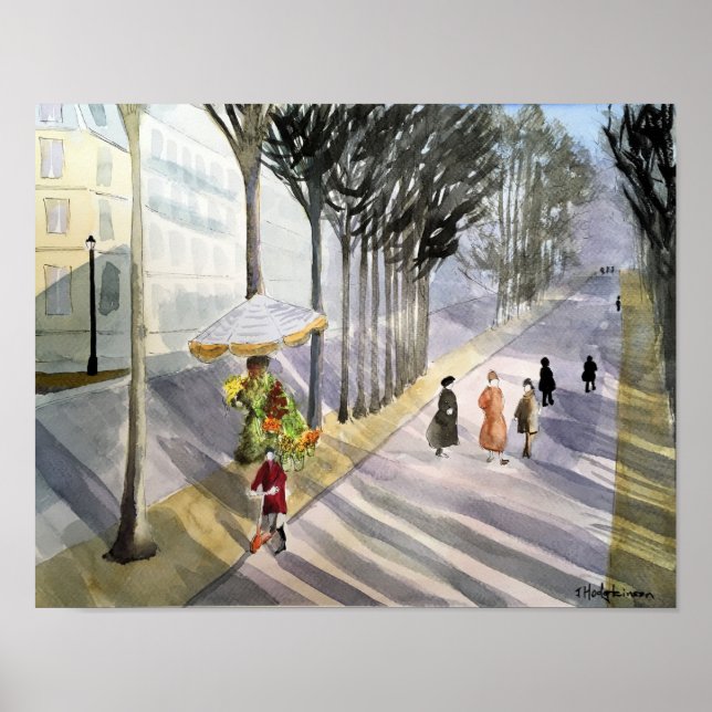 "Weekend Stroll" Poster (Vorne)