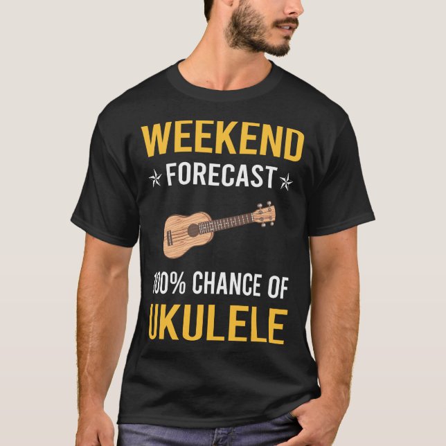 Weekend Ukulele T-Shirt (Vorderseite)