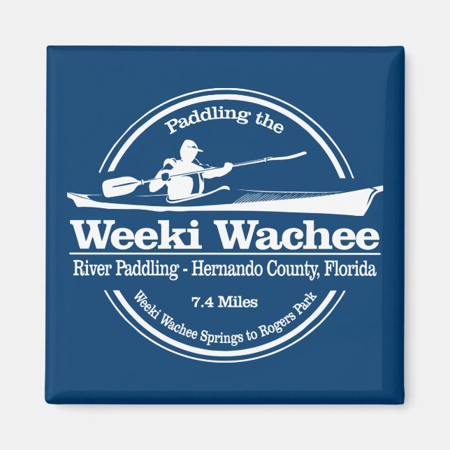 Weeki Wachee River (SK) Magnet (Vorne)