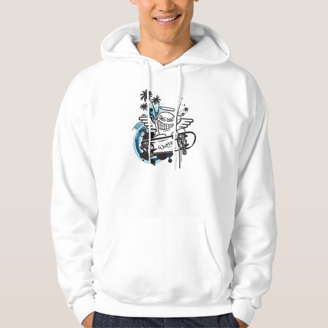 WeeMad Engels-SkaterHoodie Hoodie (Vorderseite)