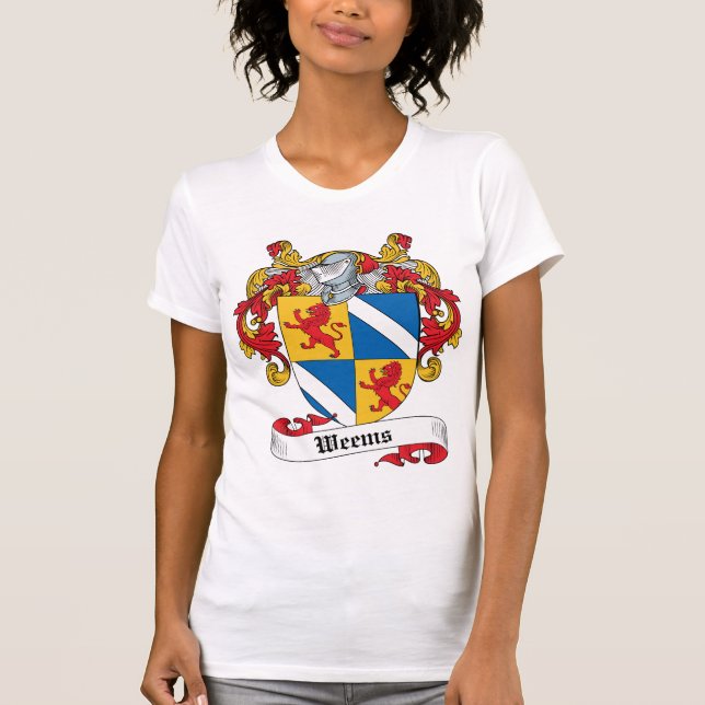 Weems Familienwappen T-Shirt (Vorderseite)