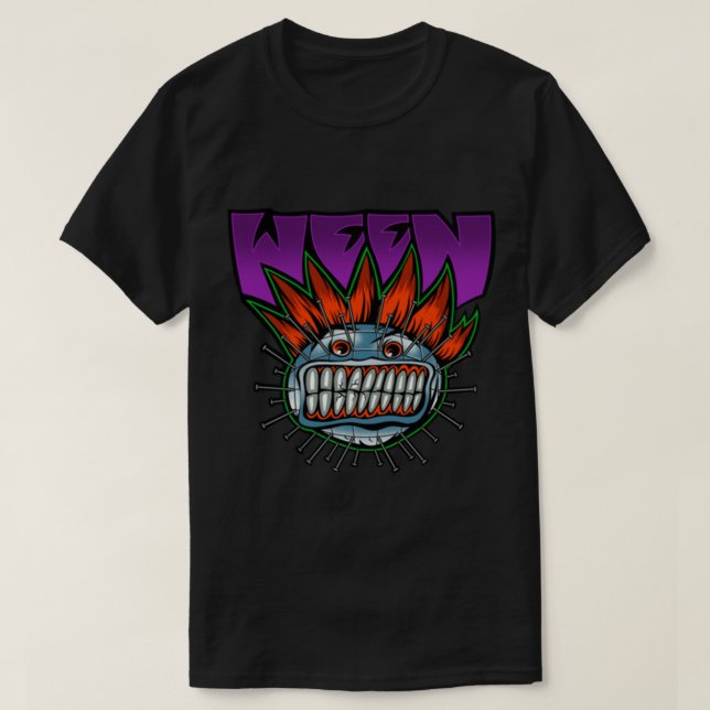 Ween Pinhead Boognish T-Shirt (Design vorne)