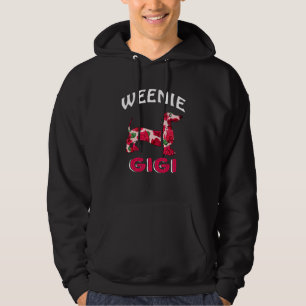 Weenie Gigi Floral Dachshund-Hundebesitzer  Mutter Hoodie