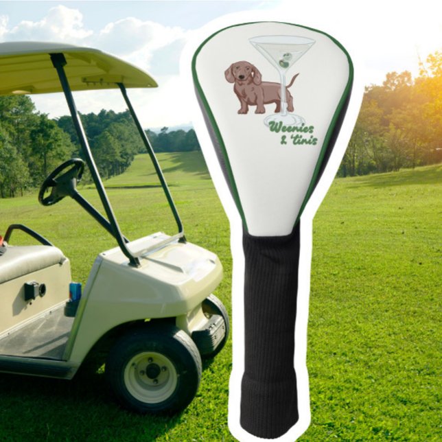 Weenies & Martinis Golf Headcover (Von Creator hochgeladen)