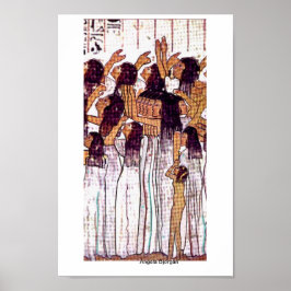 Weeping Egyptian Women Poster