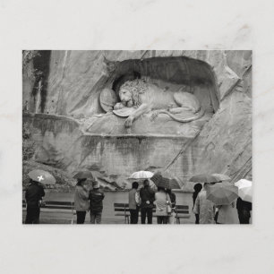 Weeping Lion Postcard Postkarte