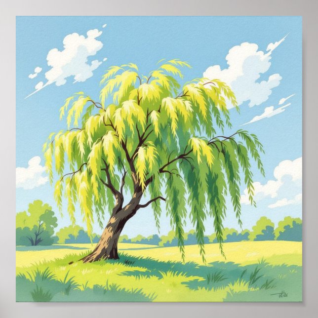 Weeping Willow Poster (Vorne)