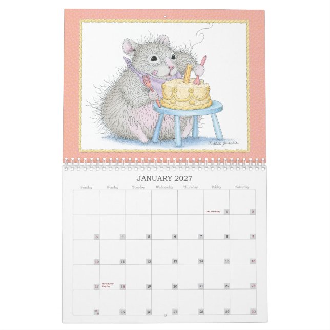 WeePoppets® Wandkalender (Jan 2027)