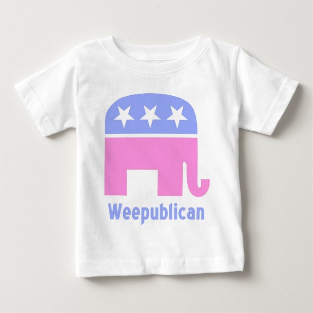 weepublican baby t-shirt (Vorderseite)
