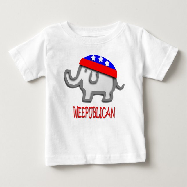 Weepublican Baby T-shirt (Vorderseite)