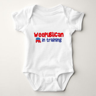 WeePublican im Training Baby Strampler