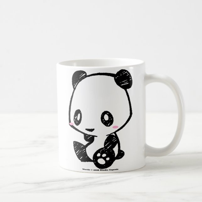 Weetle Panda Kaffeetasse (Rechts)