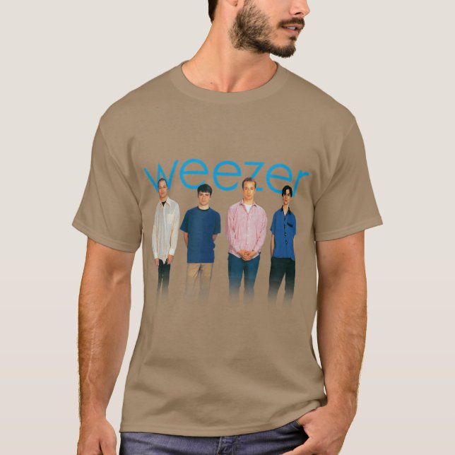 Weezer Blue Album T-Shirt (Vorderseite)