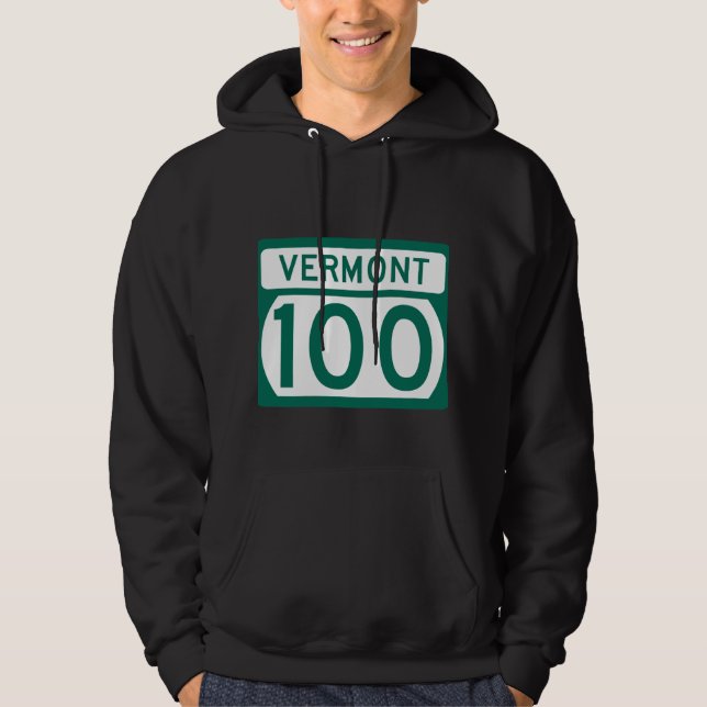 Weg 100, Vermont, USA Hoodie (Vorderseite)