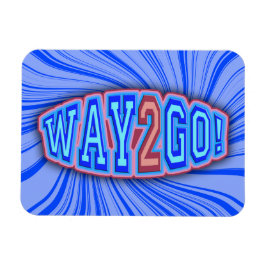 Weg 2 fett! magnet