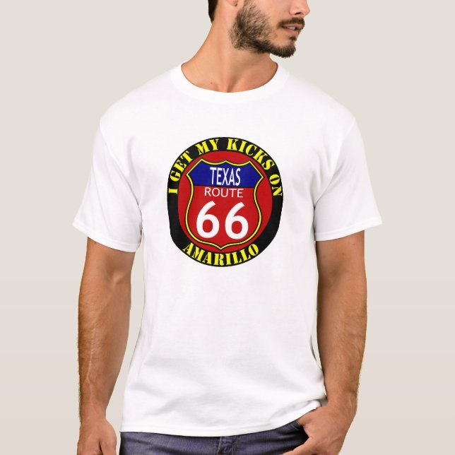 WEG 66 AMARILLO TEXAS T-Shirt (Vorderseite)