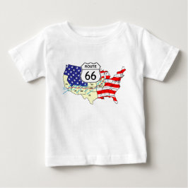 Weg 66 baby t-shirt