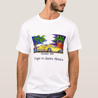 Weg 66 Chicago zu Santa Monica T-Shirt