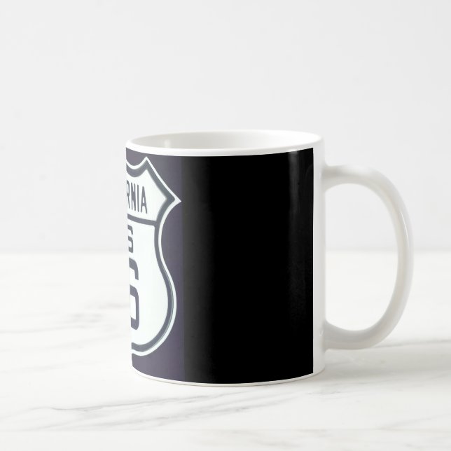 Weg 66 Kalifornien Kaffeetasse (Rechts)