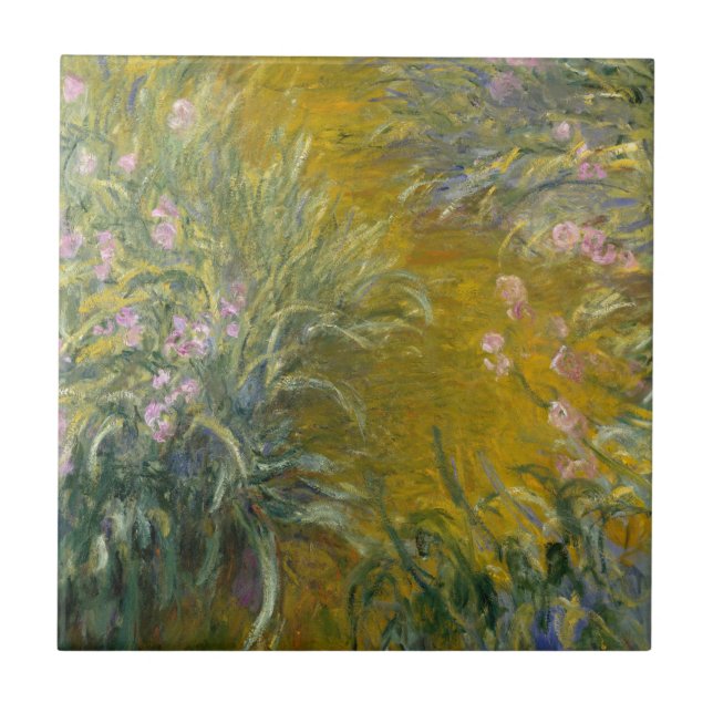 Weg Claude Monets | durch die Iris Fliese (Vorderseite)