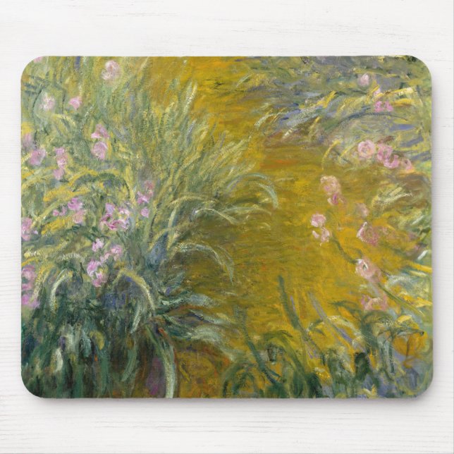 Weg Claude Monets | durch die Iris Mousepad (Vorne)