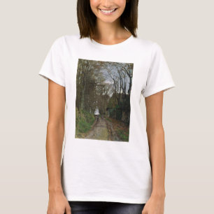 Weg Claude Monets in Normandie T-Shirt