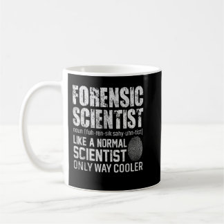 Weg Cooler forensische Wissenschaftlerin Kaffeetasse