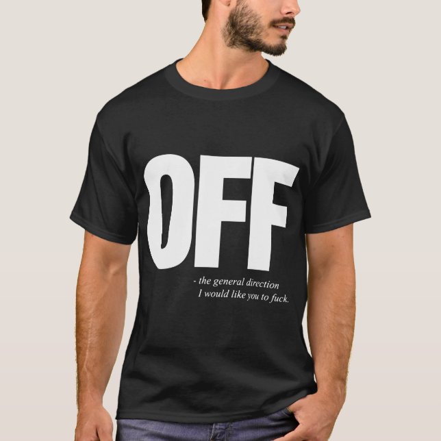 Weg der Slogan-Offensive-T - Shirts der Männer von (Vorderseite)