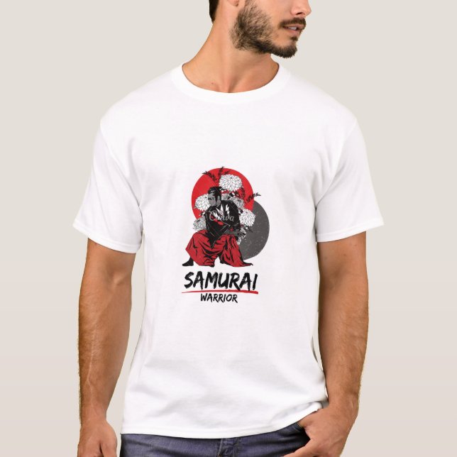 "Weg des Schwertes: Samurai Warriors Saga T-Shirt" T-Shirt (Vorderseite)