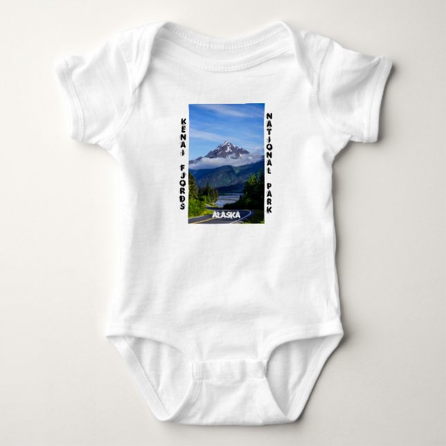 Weg durch Alaksa Baby Strampler (Vorderseite)