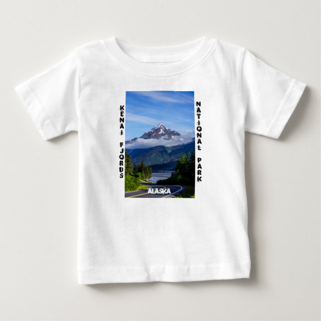 Weg durch Alaksa Baby T-shirt (Vorderseite)