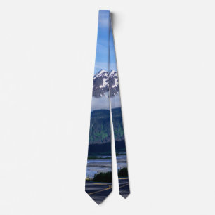 Weg durch Alaska Neck Tie Krawatte