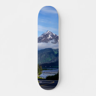 Weg durch Alaska Skateboard