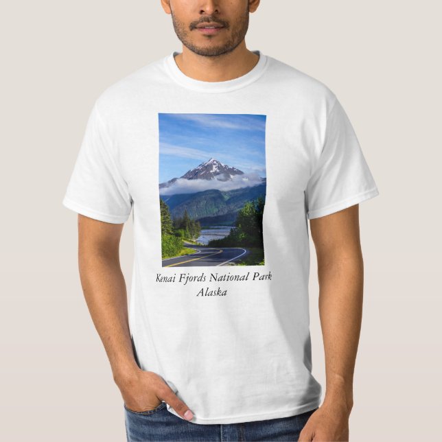 Weg durch Alaska T-Shirt (Vorderseite)