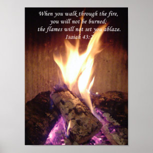Weg durch das Feuer Poster