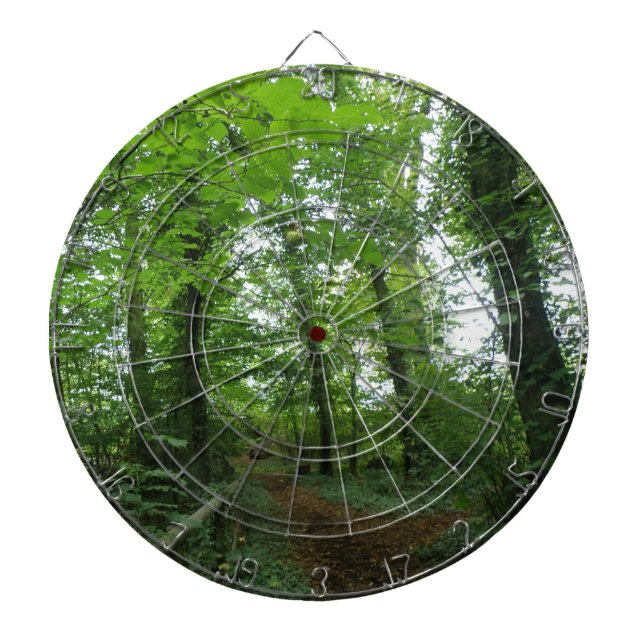 Weg durch das Greve Forest Dart Board Dartscheibe (vorne)