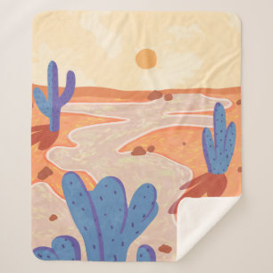 Weg durch die gemalte Wüste Sherpadecke